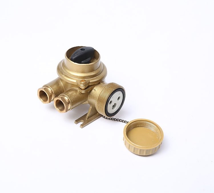 10A/16A Marine Brass Socket With Switch