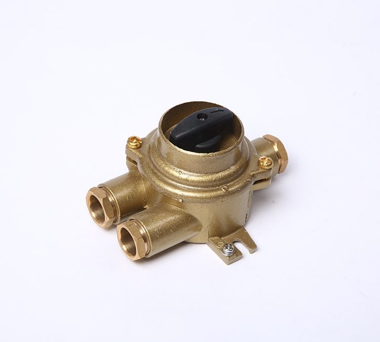 10a/16a Marine Brass Switch